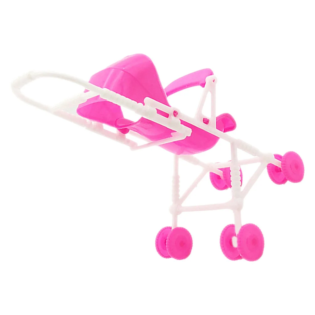 Имитация маленькой коляски, детская игрушка для коляски, детская забавная игрушка для ролевых игр, детская коляска