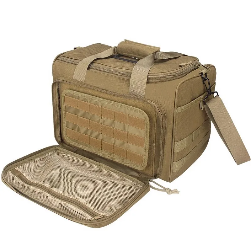 Уличная тактическая сумка большой емкости, прочная наплечная сумка двойного назначения, многофункциональная сумка для хранения военного снаряжения.