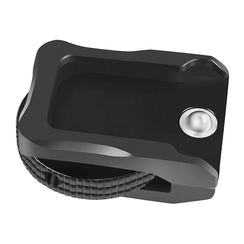 Адаптер для горячего башмака 1/4 винта безопасности с возможностью поворота на 360 градусов для установки зеркальной камеры микрофона монитора вспышки Крепление для холодного башмака