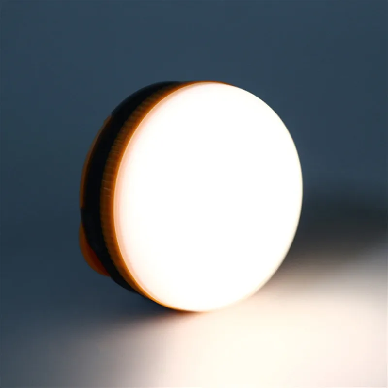 Портативный фонарь со светодиодной подзарядкой от аккумулятора или USB, светодиодный фонарь для кемпинга с подвешиванием на магните или работающая аварийная лампа с магнитным светодиодом