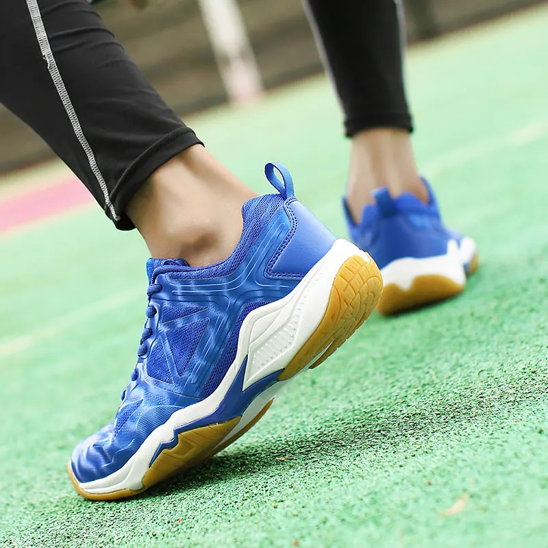 Новая обувь для настольного тенниса, Уличная сетчатая дышащая женская профессиональная спортивная обувь Унисекс, Молодежная обувь для тренировок по теннису