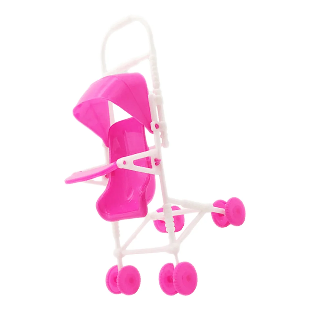 Имитация маленькой коляски, детская игрушка для коляски, детская забавная игрушка для ролевых игр, детская коляска