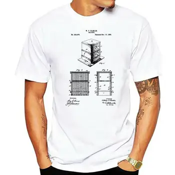 2020 Модная футболка Langstroth Beehive в подарок пчеловоду, футболки для пчеловодства с пчелиными сотами на фермерском рынке