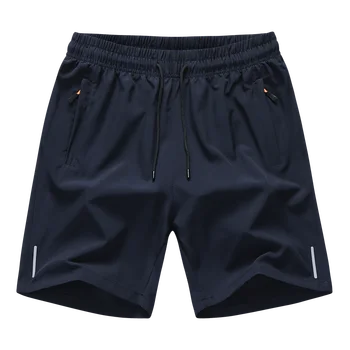 2023 Летние Новые мужские шорты Летние бриджи хлопчатобумажная мужская одежда черного цвета Homme Classic Пляжные шорты мужского бренда