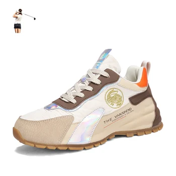 2023 Новое поступление, женская спортивная обувь для гольфа, нескользящие кроссовки для спортивной ходьбы для девочек, Спортивная обувь для гольфистов