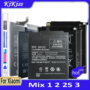 BM4C BM3B BM3K Аккумулятор Для Xiaomi Mi Mix 1 2 3 Mix1 Mix2 Mix3 Для Xiaomi Mi Mix Высококачественные Перезаряжаемые Батареи Baterija