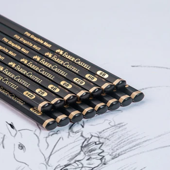 Faber-Castell Матовый карандаш для рисования графитовыми карандашами, растушевка, написание эскизов, дизайн, принадлежности для рукоделия