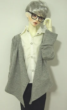 G10-320 1/4 1/3 Дядя SSDF POPO68 SD BJD MSD кукла детская одежда с морщинистыми плечами открытая висячая повседневная рубашка 1шт