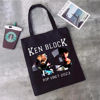 Ken Block 43 хозяйственная сумка grocery shopper shopper recycle bag хлопчатобумажная сумка bolsas ecologicas boodschappentas cabas