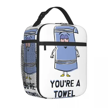 Southpark Towelie You - Пакеты для ланча с утеплением полотенцем, большой контейнер для ланча из мультфильма Аниме, термосумка, ланч-бокс, сумка для колледжа