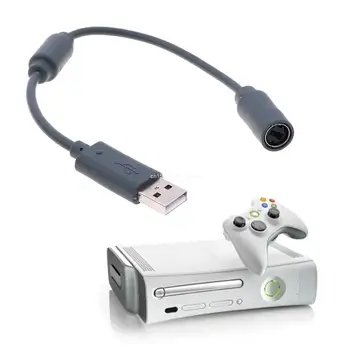 USB Breakaway Dongle Extension Adapter Проводной Кабель для Игрового Контроллера Xbox 360 Dropship