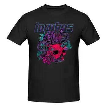 Винтажная концертная хлопковая футболка унисекс с черепом осьминога Incubus S-234Xl An672