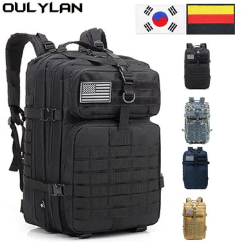 Военный тактический рюкзак Oulylan 30Л/50Л, походные рюкзаки для кемпинга, нейлоновые водонепроницаемые сумки 900D, Походная охотничья сумка