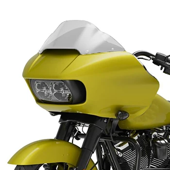 Для Harley-Davidson Gliding С двумя фарами 15-23 Защита переднего ветрового стекла мотоцикла, Ветрозащитный дефлектор