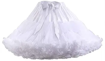 Женская нижняя юбка из шифона и тюля, юбки, нижняя юбка, балетное платье-пачка, пышный костюм для косплея