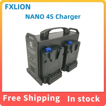 Зарядное устройство FXLION NANO 4S - Лучшая Портативная Батарея С V-образным креплением Для Blackmagic Ursa Mini, Bmpcc4k, Z-Cam и Kinefinity Nano One / Two / Three