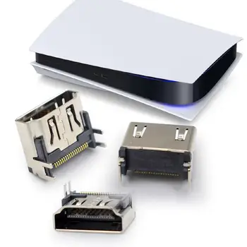 Интерфейс для Play Station Металлический материал HDMI-совместимый порт Интерфейсный порт для Ps5 Фирменный Новый интерфейс для Ps5 Порт для Ps5