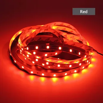 Красный 5V USB Charing Светодиодные ленты Лента для подсветки Smart TV Для украшения игровой комнаты Домашняя Спальня Декор комнаты Осветительная лампа