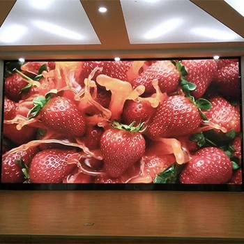 Крытый Smart Poste Creative High Definition Full Color LED Video Wall Panel Крытый светодиодный дисплей P3.91 HD