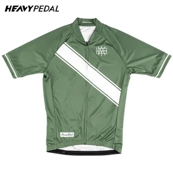 Летняя Высококачественная Мужская Велосипедная трикотажная одежда Pro Team Оливково-зеленого цвета с коротким рукавом, Дышащая Быстросохнущая Велосипедная Трикотажная одежда