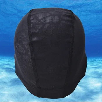 Летняя шапочка для плавания из нейлона с высокой эластичностью, гибкая и прочная шапочка для плавания для взрослых