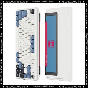 Механическая клавиатура Keyverse Infi75 с индивидуальной структурой прокладки Bluetooth/проводной RGB с горячей заменой Клавиатура для киберспортивной игры