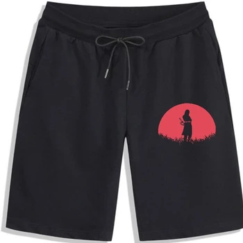 Мужская мода Red Moon Orochimaru Sanin Mode, мужские хлопковые шорты в стиле хип-хоп с круглым вырезом, уличная одежда Harajuku