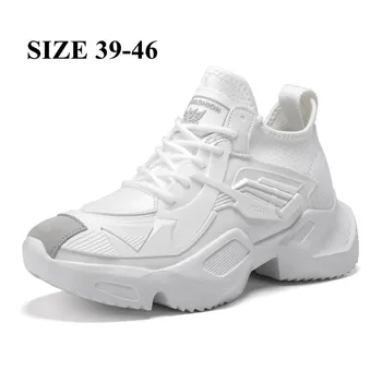 Мужская повседневная обувь Xiaomi, Обувь на платформе, Классические дизайнерские мужские лоферы, Летняя роскошная обувь для ходьбы, уличная водонепроницаемая мужская обувь