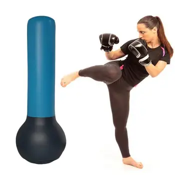 Надувной боксерский столб Отдельно стоящий Боксерский столб складной конструкции Боксерское оборудование для тренировок фитнеса и развлечений
