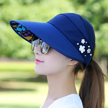 Новую универсальную солнцезащитную шляпу для путешествий на открытом воздухе можно сложить