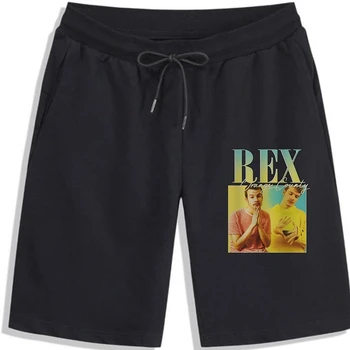 Новые мужские шорты Rex Orange County из США из чистого хлопка Em1 для отдыха