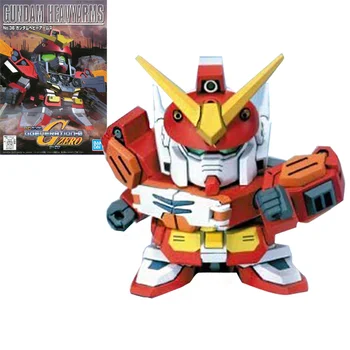 Оригинальный Подлинный SD BB 36 XXXG-01H Gundam Heavyarms Gunpla Собранная Модель Фигурки Аниме Мобильный Костюм Игрушка В Подарок Для Детей