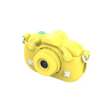 Памяти 32G мини дети камера HD цифровая фотография фотоаппарат моментальной печати фотоаппарат для ребенка подарок на день рождения желтый