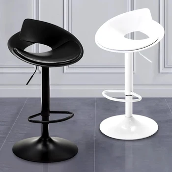 Поворотный Регулируемый барный стул Европейский минималистичный Барный стул Высокий Стол Барный стул Для макияжа Cadeira Ergonomica Мебель для дома