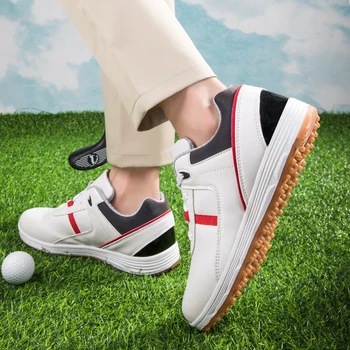 Профессиональная обувь для гольфа, мужские и женские Роскошные кроссовки для гольфа, Противоскользящая обувь для ходьбы, уличные спортивные кроссовки