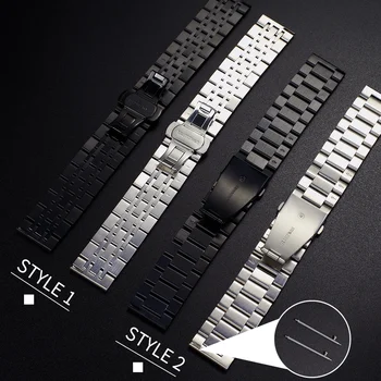 Ремешок для Huawei Watch 3 Watch3 46 мм и GT 2e GT2 Pro браслет ремешки для часов Классический металлический ремешок на запястье из нержавеющей стали