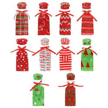 Рождественская кукольная одежда 35 см, мини-фартук, шляпа шеф-повара, кукольный домик, миниатюрная одежда феи, Рождественский костюм, игрушка для декора