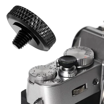 спусковая кнопка затвора с вогнутой поверхностью 11 мм Высококачественная Кнопка спуска затвора камеры из чистой меди, Совместимая с Fuji XT30 XT3 X20