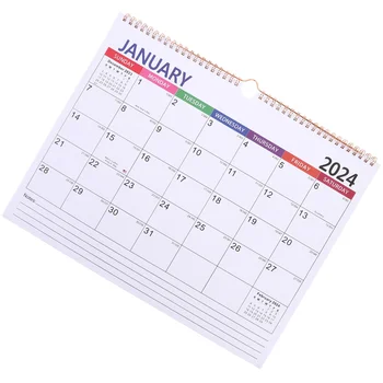 Удобный календарь на катушке Настенный Календарь для офиса Календарь планирования домашнего расписания