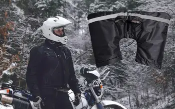 Чехол для руля мотоцикла, зимние перчатки на лобовое стекло, ветрозащитные перчатки для езды на руле, защитные перчатки для зимней езды на велосипеде, путешествий